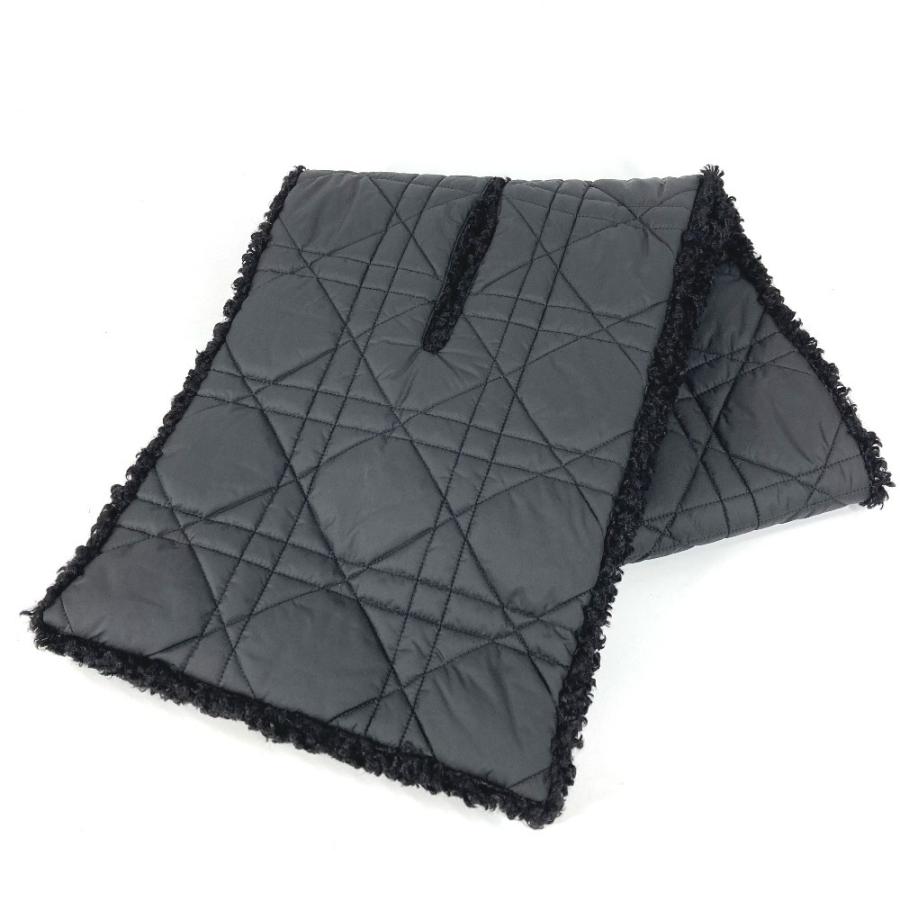 美品 Dior ディオール ファー アクセサリー マフラー ブラック ユニセックス【中古】 |  | 08