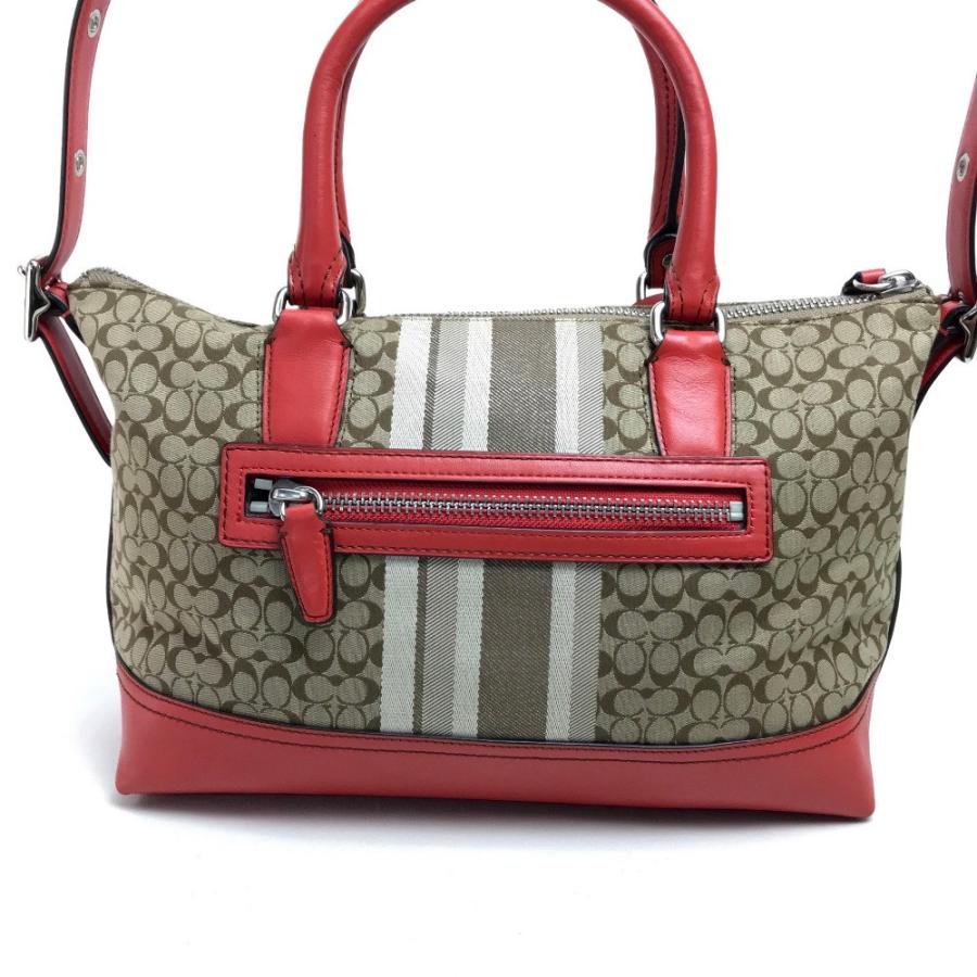 COACH コーチ 21154 レガシーシグネチャー モリーサッチェル タッセル