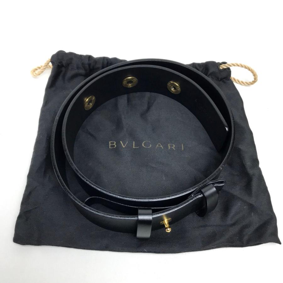 BVLGARI ブルガリ アパレル ベルト ブラック ブラック レディース【中古】 | BVLGARI | 09