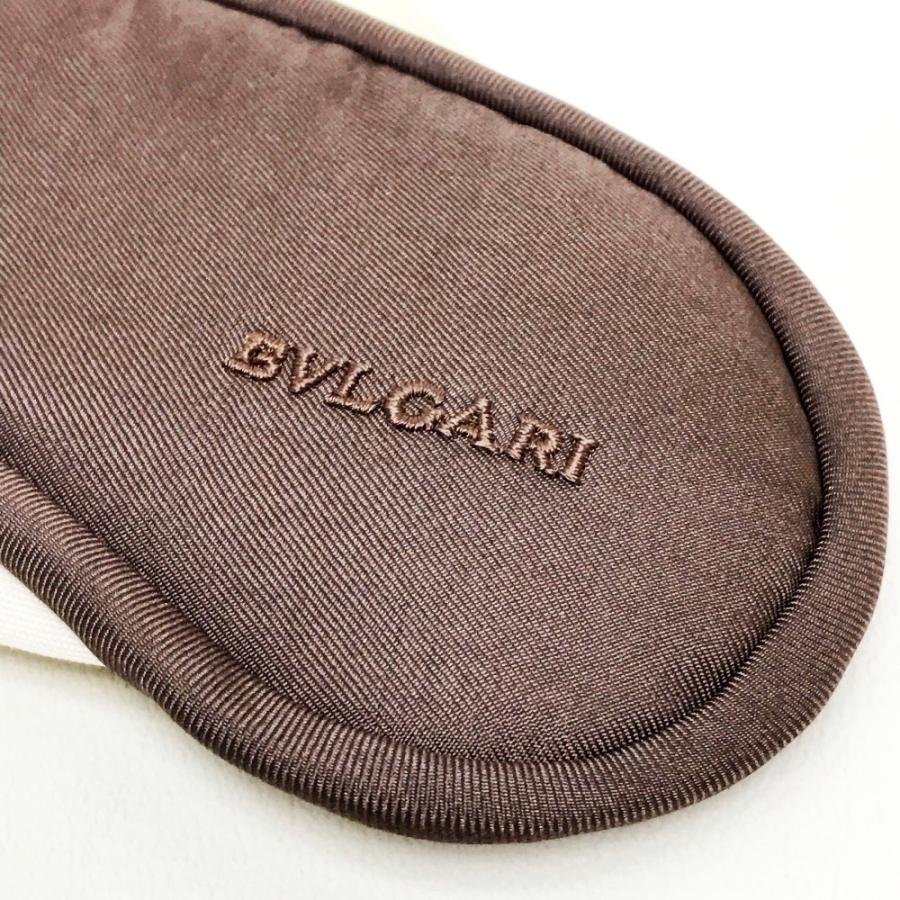未使用　BVLGARI 　ブルガリ  アイマスク　ロゴ シルク/ ユニセックス | BVLGARI | 02