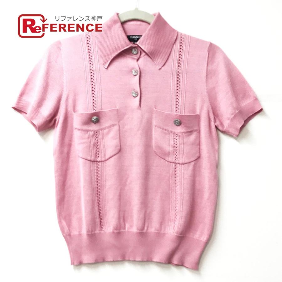 Chanel シャネル トップス 17ｃ 半袖ｔシャツ ピンク ピンク レディース 新品同様 中古 E 71 リファレンス コレクション 通販 Yahoo ショッピング