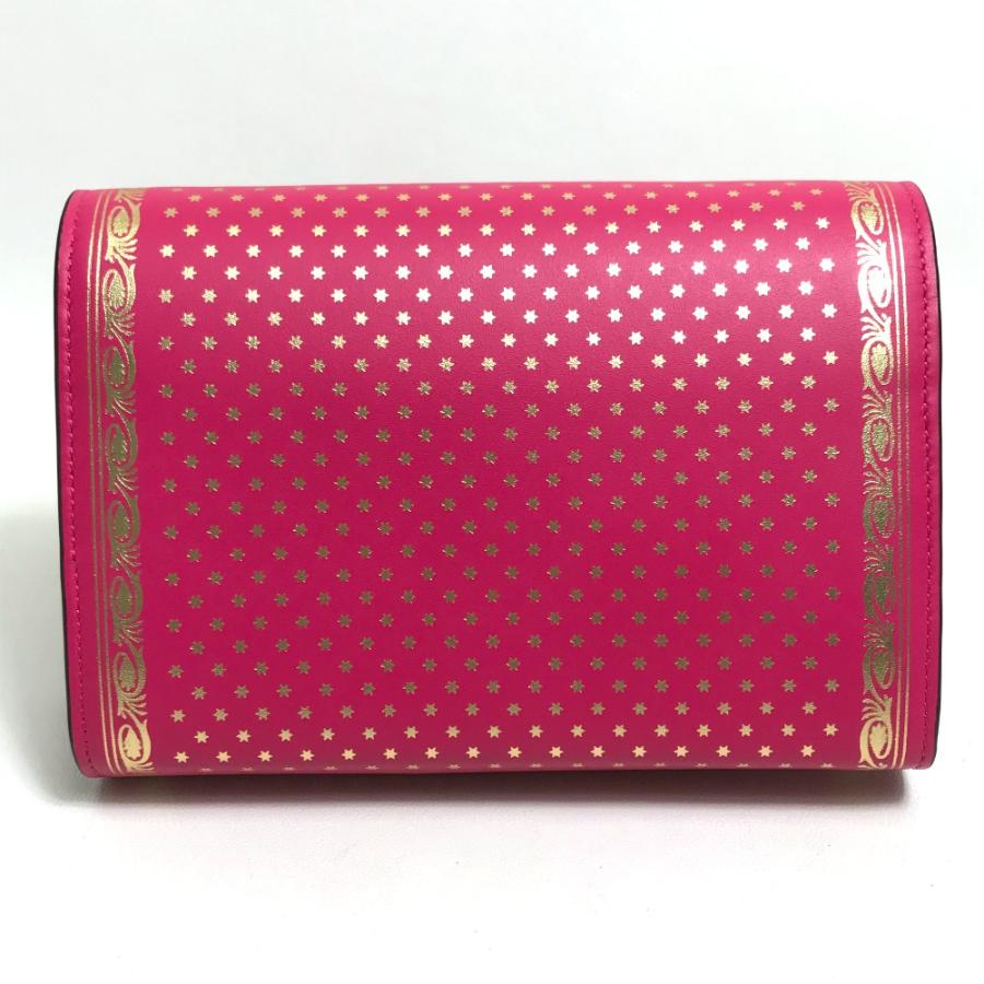 新品同様 GUCCI グッチ 524967 GUCCY ロゴ チェーンウォレットバッグ 2WAY 長財布 レザー ピンク ピンク/ゴールド レディース【中古】 | GUCCI | 01