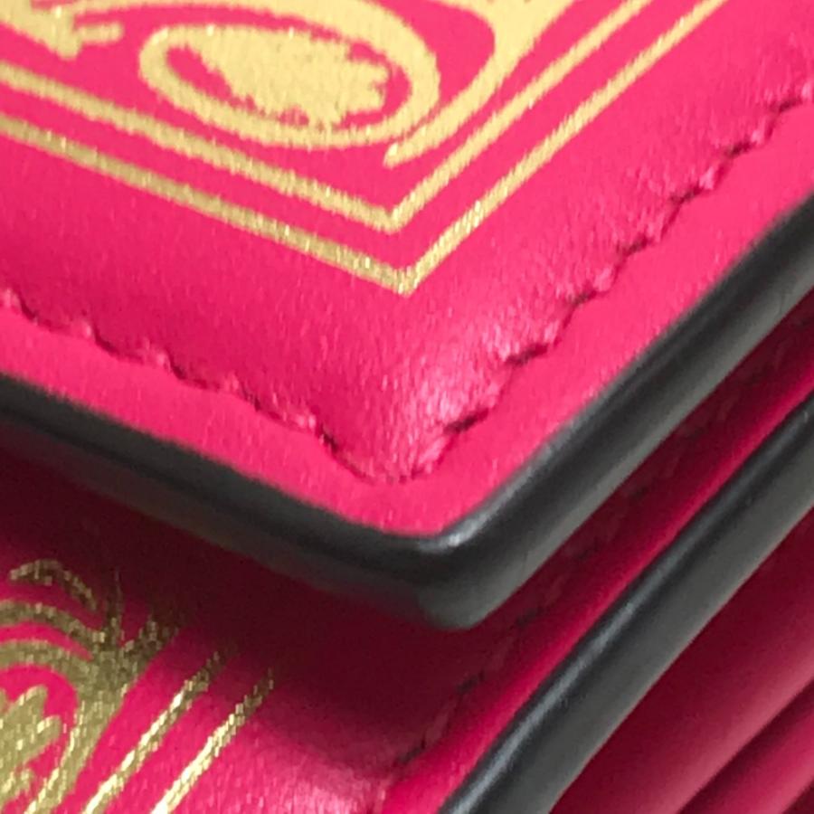 GUCCI財布 GUCCI - 新品同様 グッチ 524967 GUCCY ロゴ チェーンウォレットバッグ