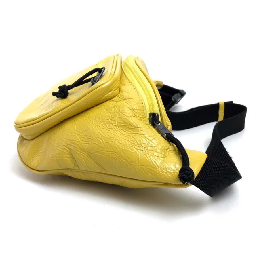 BALENCIAGA バレンシアガ 529550 EXPLORER BELT PACK ボディバッグ レザー イエロー ユニセックス【中古】未使用 | BALENCIAGA | 04