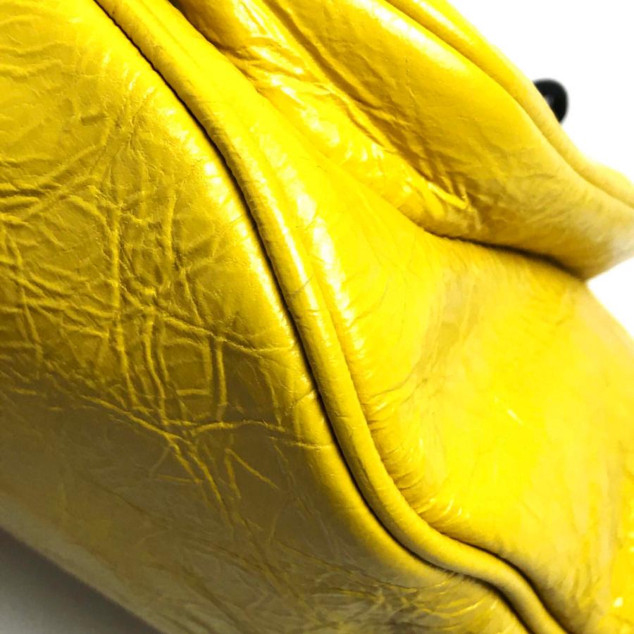 BALENCIAGA バレンシアガ 529550 EXPLORER BELT PACK ボディバッグ レザー イエロー ユニセックス【中古】未使用 | BALENCIAGA | 06