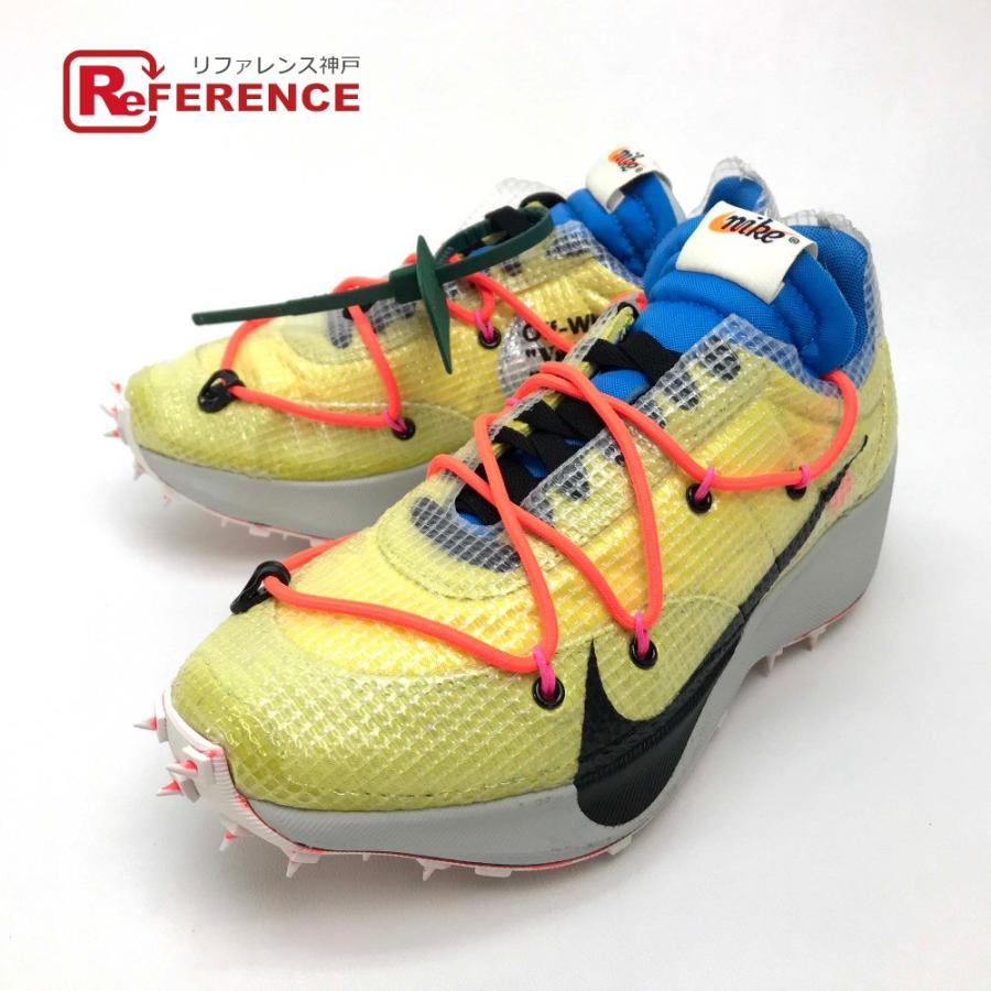 【未使用】NIKE ナイキ CD8178-700 靴　シューズ　コラボ WS VAPOR STREE Off-White（オフホワイト） スニーカー合成皮革/合成繊維/合成樹脂 イエロー メンズ NIKE（ナイキ） 未使用 CD8178-700 Off-White（オフホワイト） WS