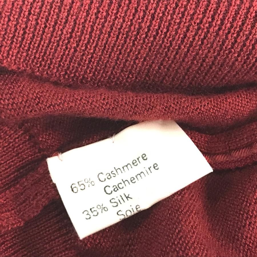 HERMES エルメス 総柄 長袖セーター カーディガン フード付き 長袖 ニット レディース 36 レッド×イエロー 赤 | HERMES | 05