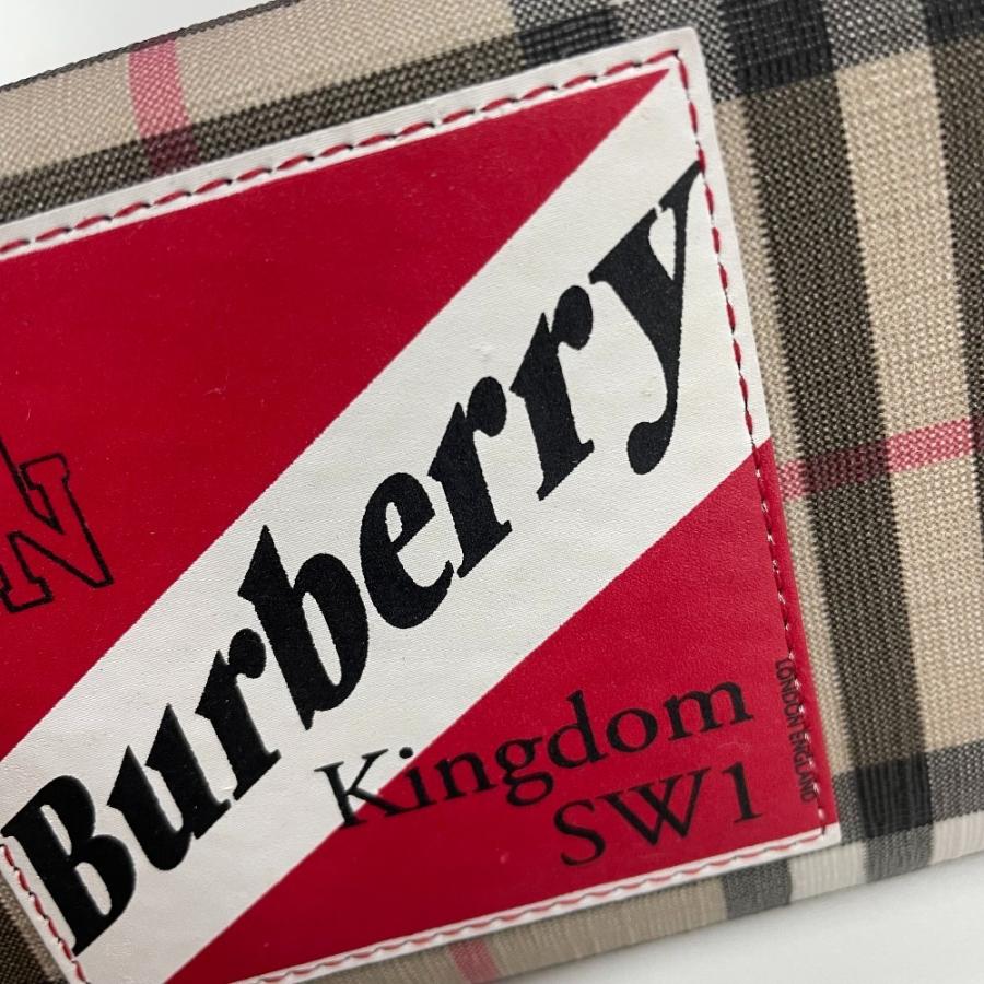 美品 BURBERRY バーバリー 8020743 TB ロゴ プリント ヴィンテージ