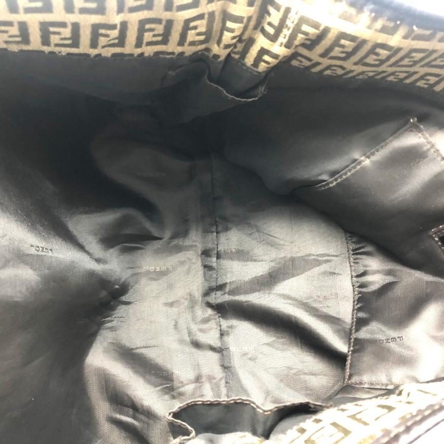 FENDI フェンディ FFロゴ ズッカ柄 ズッキーノ 肩掛け トートバッグ