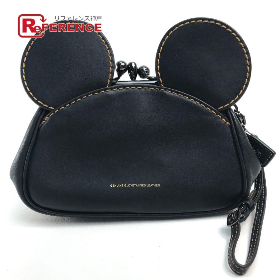 激安通販新作 COACH コーチ ポーチ レザー ホワイト リストレット