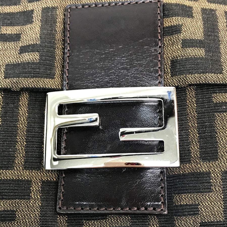 FENDI フェンディ ズッカ FF柄 マンマバケット ショルダーバッグ  