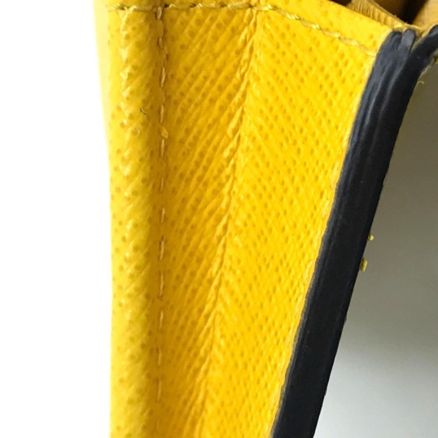 LOUIS VUITTON ルイヴィトン M42087 ポルトフォイユ・ブラザ 長財布 タイガレザー メンズ ジョーヌ 黄 | LOUIS VUITTON | 10