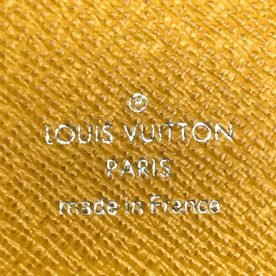 LOUIS VUITTON ルイヴィトン M42087 ポルトフォイユ・ブラザ 長財布 タイガレザー メンズ ジョーヌ 黄 | LOUIS VUITTON | 06