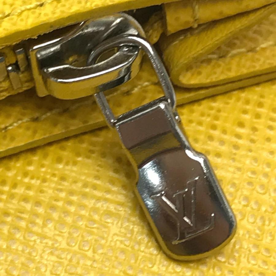 LOUIS VUITTON ルイヴィトン M42087 ポルトフォイユ・ブラザ 長財布 タイガレザー メンズ ジョーヌ 黄 | LOUIS VUITTON | 07