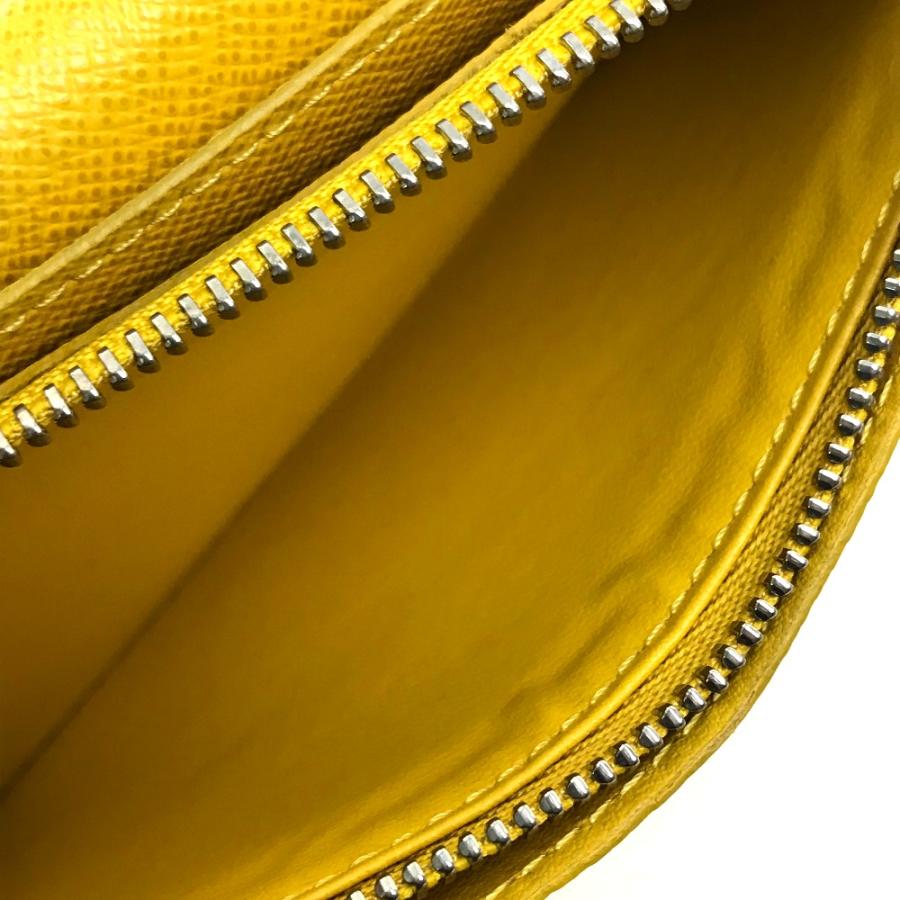 LOUIS VUITTON ルイヴィトン M42087 ポルトフォイユ・ブラザ 長財布 タイガレザー メンズ ジョーヌ 黄 | LOUIS VUITTON | 08