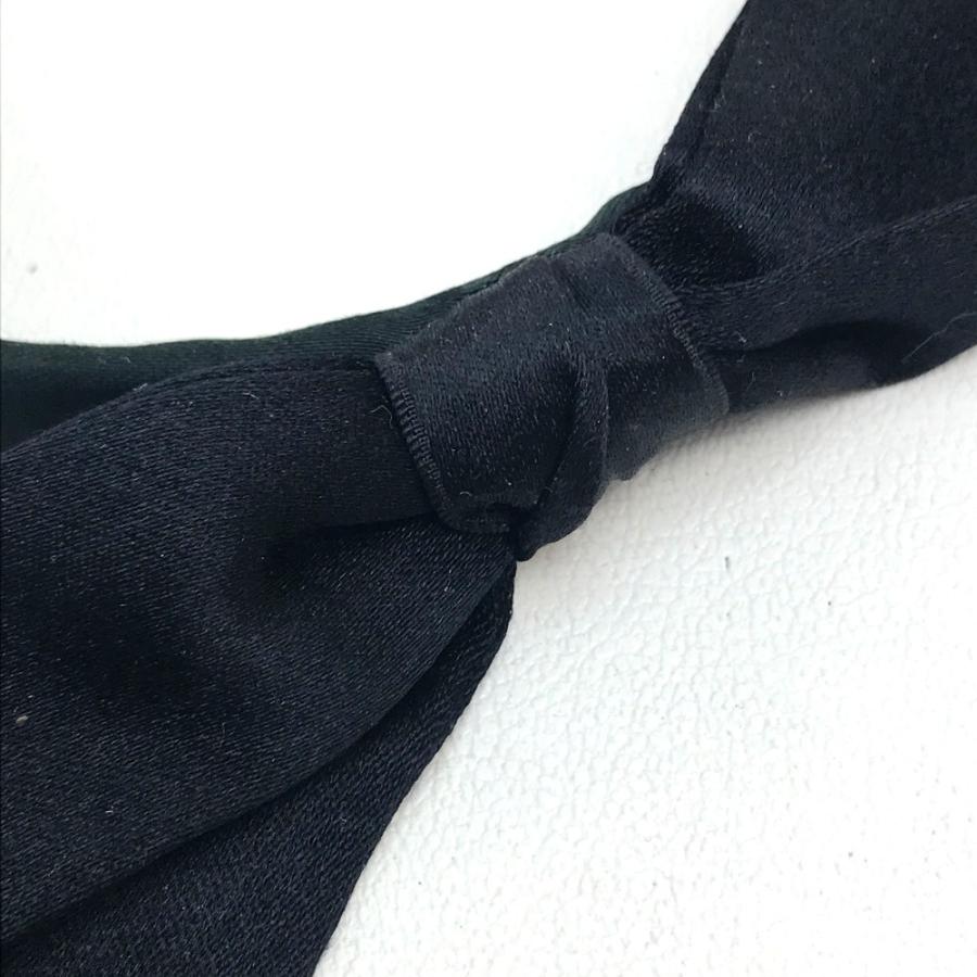 CHANEL シャネル アクセサリー リボン カチューシャ ヘアアクセサリー サテン レディース ブラック | CHANEL | 04