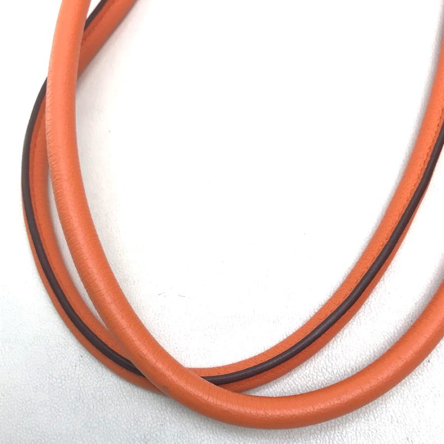 HERMES エルメス ガーデンパーティPM  カバン ショルダーバッグ トートバッグ フー オレンジ レディース【中古】 | HERMES | 07