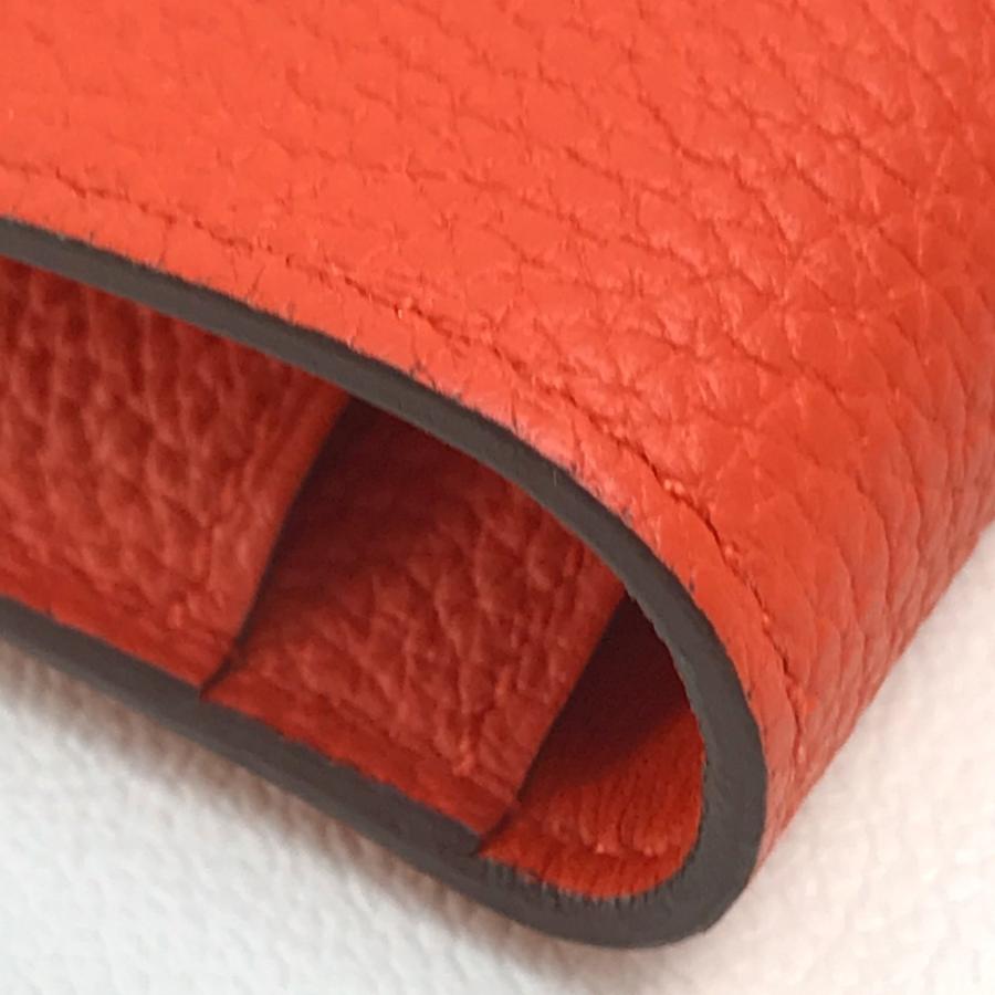 HERMES エルメス ドゴンGM ドゴンデュオ コインケース付き 2つ折り長 