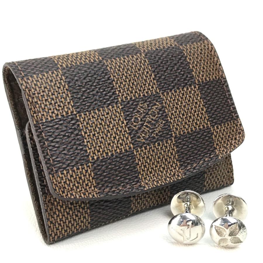 LOUIS VUITTON ルイヴィトン カー 車 シルバー カフス ダミエ