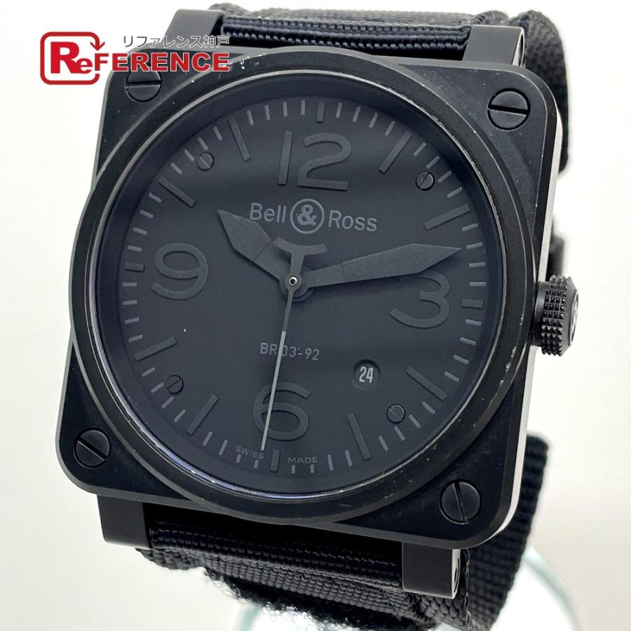 Bell Ross ベル ロス Br03 92 オールブラック 腕時計 ブラック メンズ 中古 E 210331 41 リファレンス コレクション 通販 Yahoo ショッピング