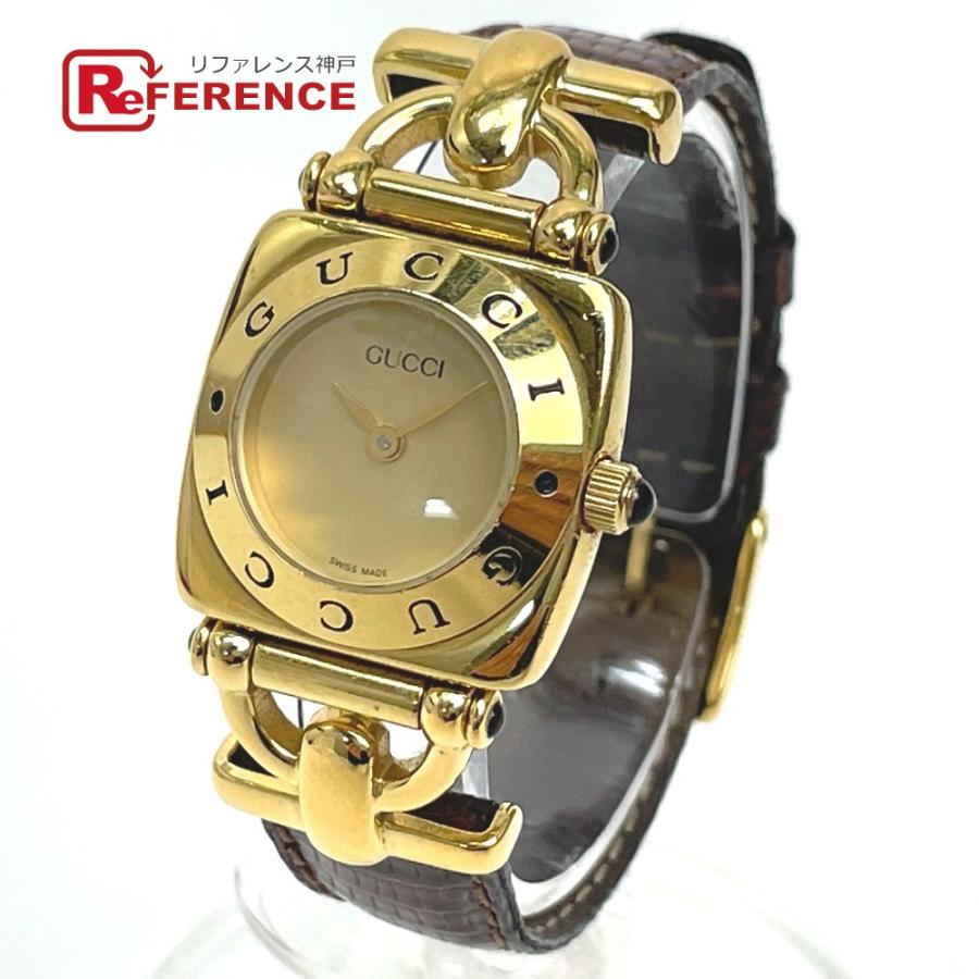ファッション通販】 ゴールド レディース腕時計 ホースビット ロゴベゼル 6300l グッチ - 腕時計 - albinofoundation.org