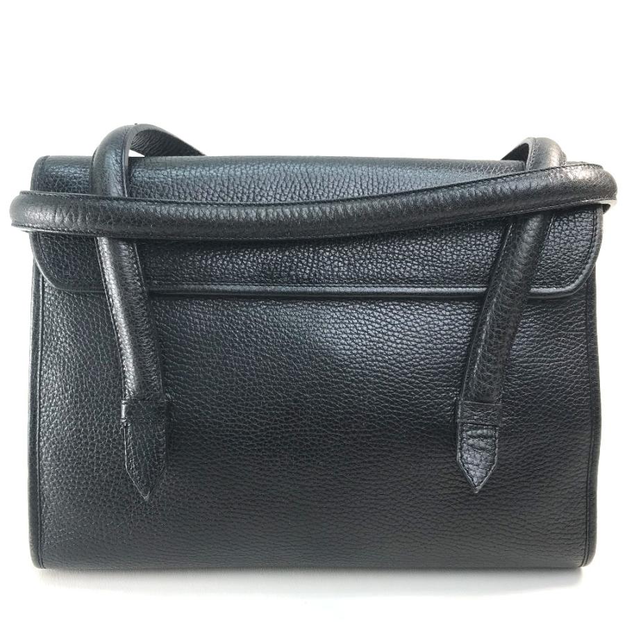 CELINE セリーヌ ヴィンテージ ロック トートバッグ ハンドバッグ レザー レディース ブラック×ゴールド金具 | CELINE | 02