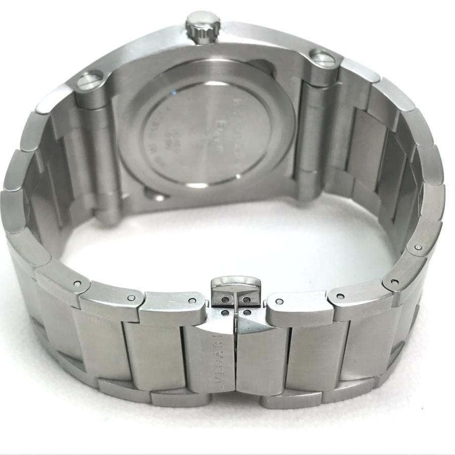 BVLGARI ブルガリ EG40S エルゴン オートマティック メンズ腕時計 SS  ブラック文字盤 シルバー | BVLGARI | 04