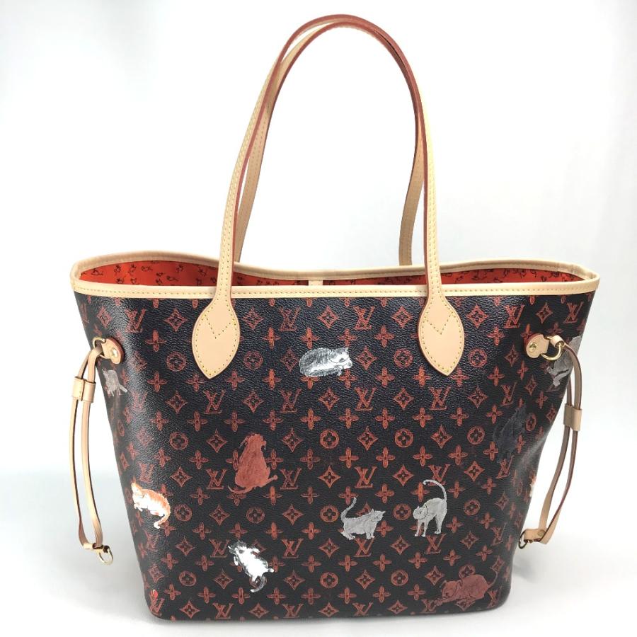 LOUIS VUITTON ルイヴィトン M44441 トランスフォームド ネヴァーフルMM キャットグラム トートバッグ｜reference｜02