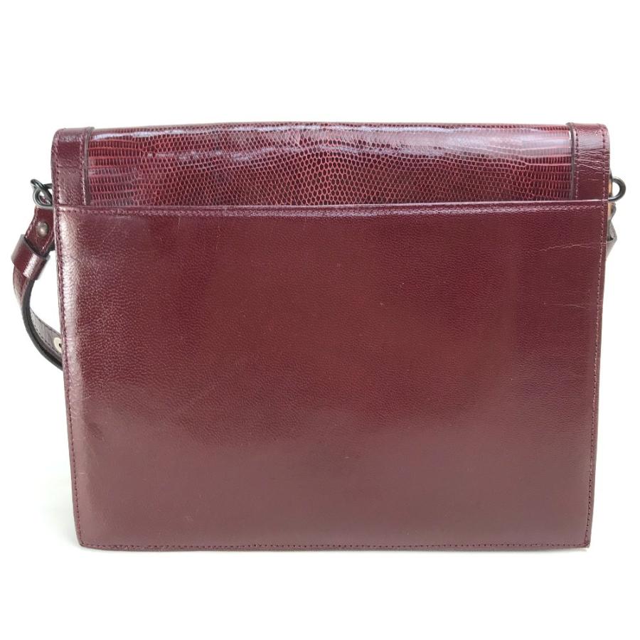 YVES SAINT LAURENT イヴ・サンローラン ロゴ リザード ハンドバッグ ショルダーバッグ レザー | Yves Saint Laurent | 01