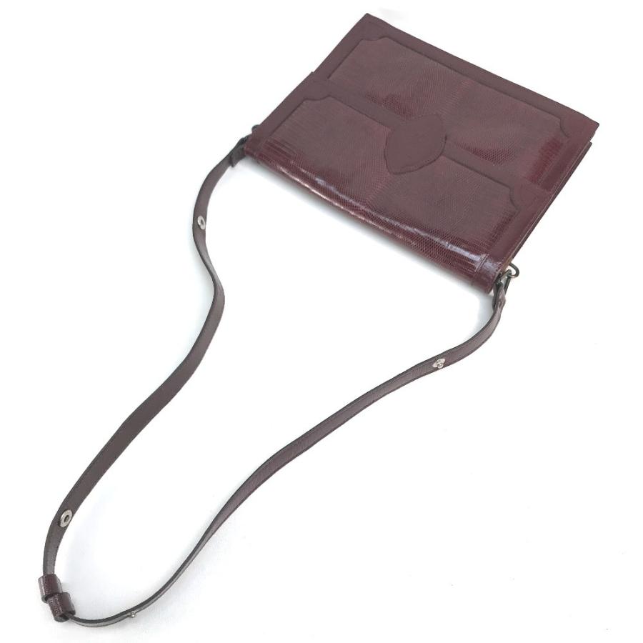 YVES SAINT LAURENT イヴ・サンローラン ロゴ リザード ハンドバッグ ショルダーバッグ レザー | Yves Saint Laurent | 05