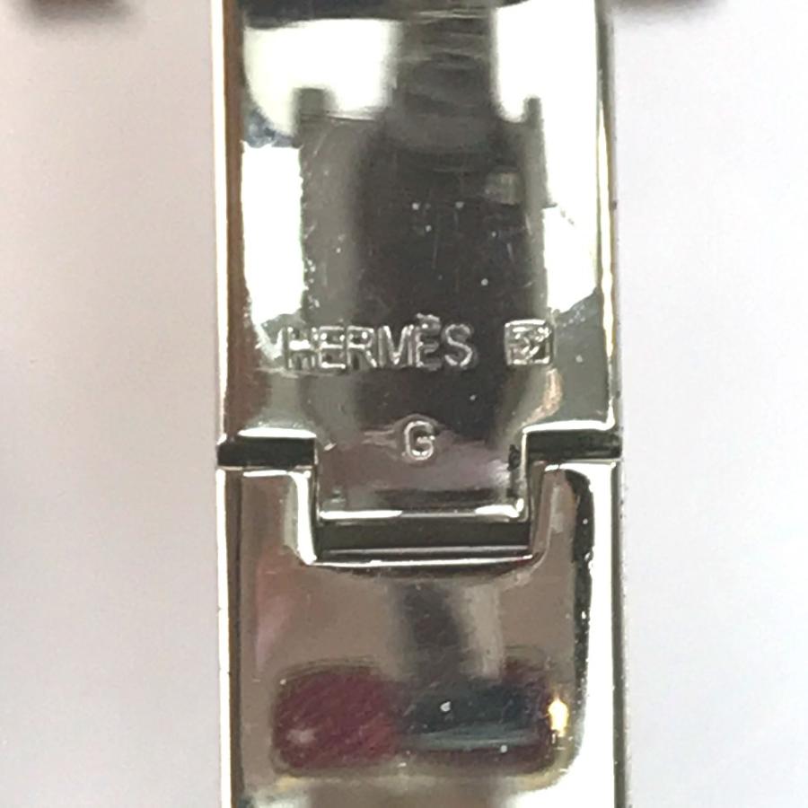 HERMES エルメス クリッククラックPM ブレスレット アクセサリー バングル メタル レディース ブルー/シルバー | HERMES | 10