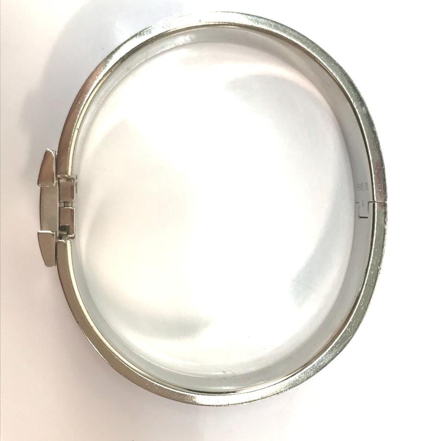 HERMES エルメス クリッククラックPM ブレスレット アクセサリー バングル メタル レディース ブルー/シルバー | HERMES | 02