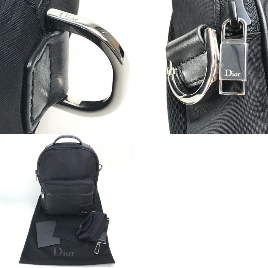 未使用 DIOR HOMME ディオール オム 23-BO-0158 ロゴ ショルダーバッグ ハンドバッグ メンズ / | Dior HOMME | 09