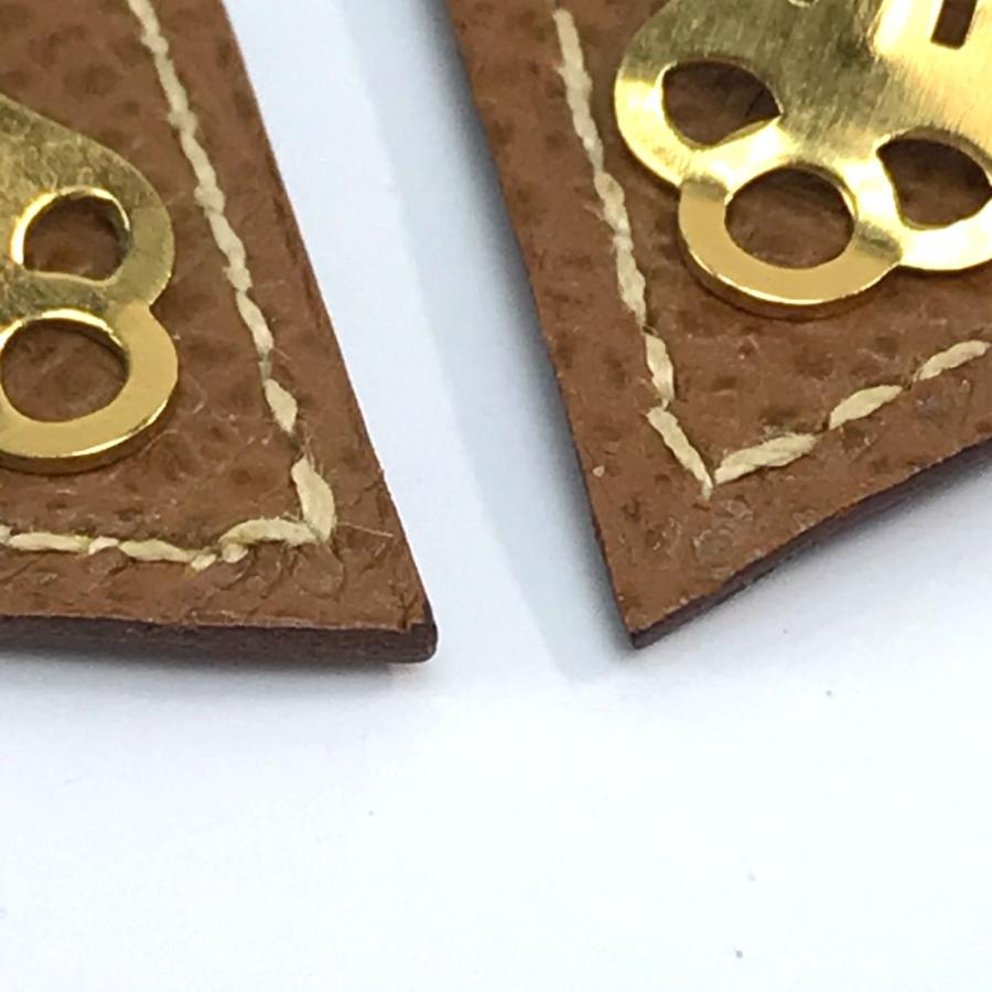 HERMES エルメス アクセサリー トライアングル 三角 扇形 クリップ式