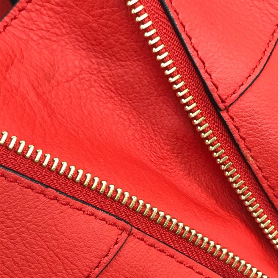 LOEWE ロエベ 387.30.N60 ハンモック スモール ロゴ 2WAY ショルダーバッグ ハンドバッグ レザー レッド | LOEWE | 05