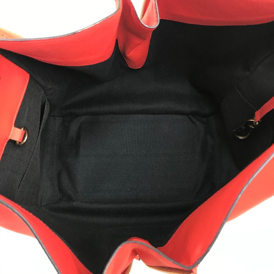 LOEWE ロエベ 387.30.N60 ハンモック スモール ロゴ 2WAY ショルダーバッグ ハンドバッグ レザー レッド | LOEWE | 07