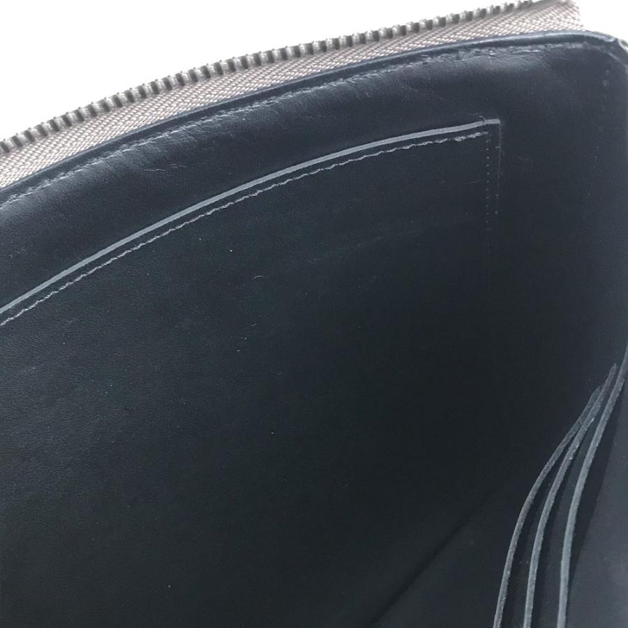 LOUIS VUITTON ルイヴィトン リストストラップ付き セカンドバッグ クラッチバッグ レザー レディース グレー系/ | LOUIS VUITTON | 11