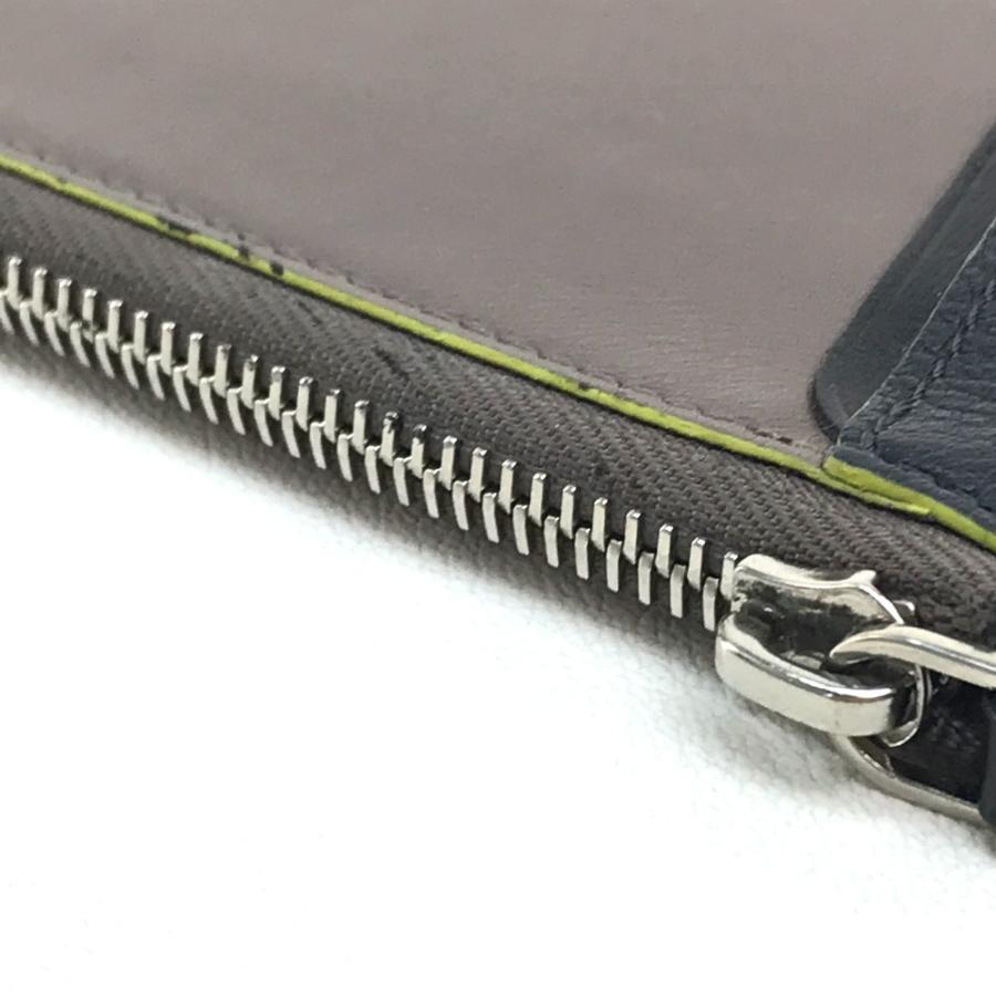 LOUIS VUITTON ルイヴィトン リストストラップ付き セカンドバッグ クラッチバッグ レザー レディース グレー系/ | LOUIS VUITTON | 07