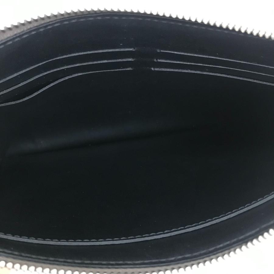 LOUIS VUITTON ルイヴィトン リストストラップ付き セカンドバッグ クラッチバッグ レザー レディース グレー系/ | LOUIS VUITTON | 08