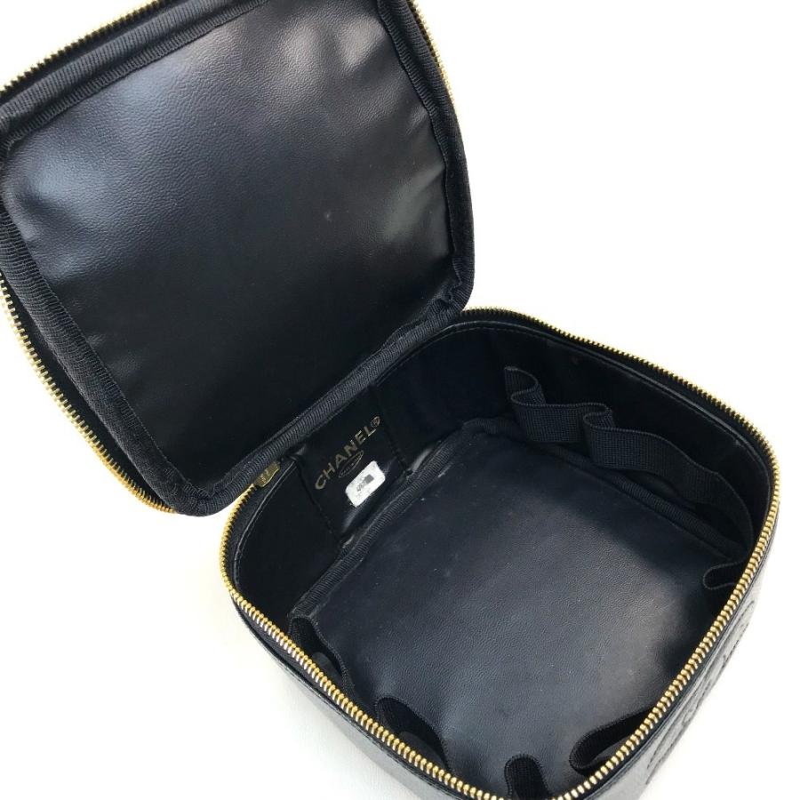 CHANEL シャネル 横型 CC ココマーク ロゴ ハンドバッグ 化粧ポーチ