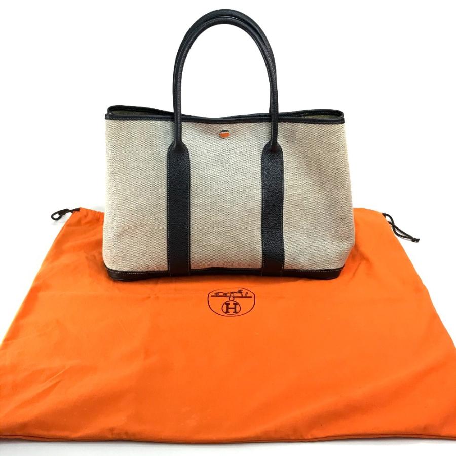 HERMES エルメス ガーデンパーティPM ハンドバッグ トートバッグ  