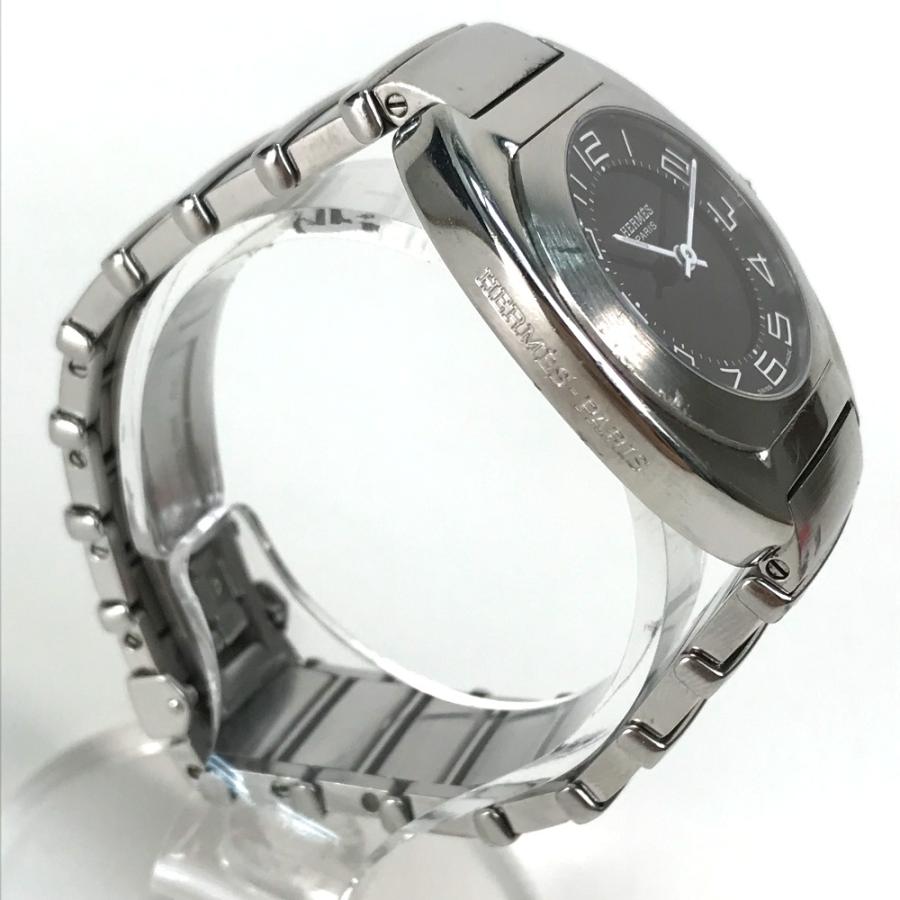 HERMES エルメス ES1.210 エスパス デシアナ レディース腕時計 SS