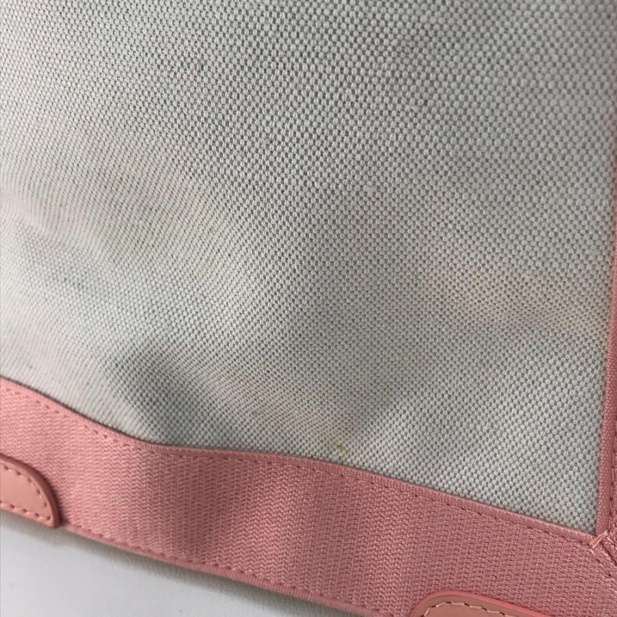 BALENCIAGA バレンシアガ 339933 ネイビーカバスS ハンドバッグ トートバッグ キャンバス/レザー ナチュラル/ライトピンク | BALENCIAGA | 04