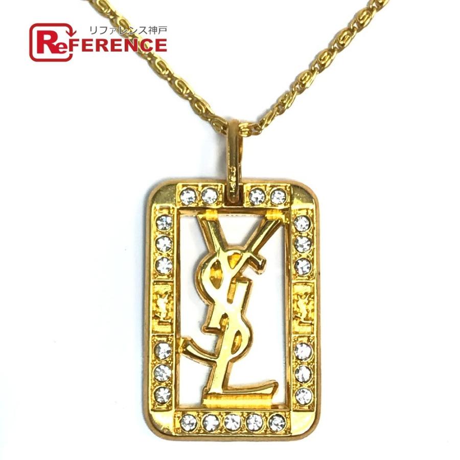 YVES SAINT LAURENT イヴ サンローラン ヴィンテージ ラインストーン