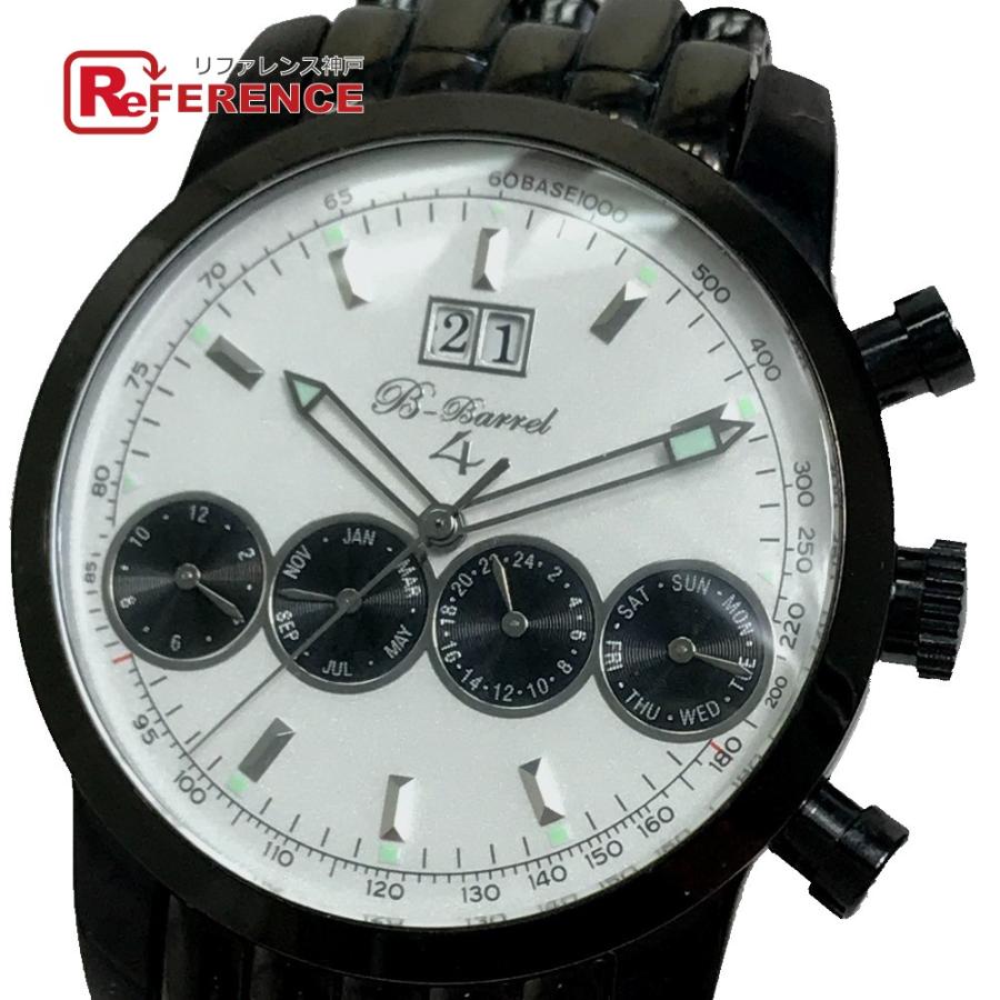B Barrel ビーバレル 0012 4 裏スケ 3atm メンズ腕時計 Ss メンズ ブラック E 35 リファレンス コレクション 通販 Yahoo ショッピング