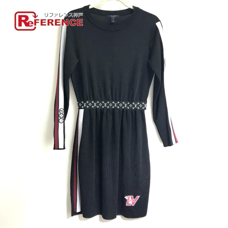 LOUIS VUITTON ルイヴィトン モノグラム LV ワッペン 長袖 膝丈
