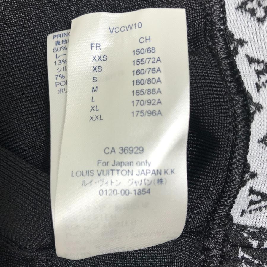 LOUIS VUITTON ルイヴィトン モノグラム LV ワッペン 長袖 膝丈