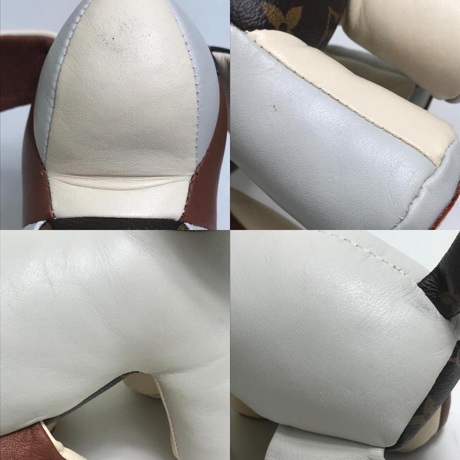 LOUIS VUITTON - 中古 ルイ ヴィトン LOUIS VUITTON GI0251 レディース オブジェ ホワイト/グレー/ベージュ/ブラウン/ダークブラウン モノグラムキャンバス/レザー LOUIS VUITTON - 中古 ルイ ヴィトン LOUIS VUITTON GI0251