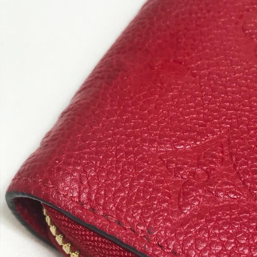 LOUIS VUITTON ルイヴィトン M68571 ジッピーウォレット 長財布 モノグラムアンプラント チェリーベリー | LOUIS VUITTON | 05