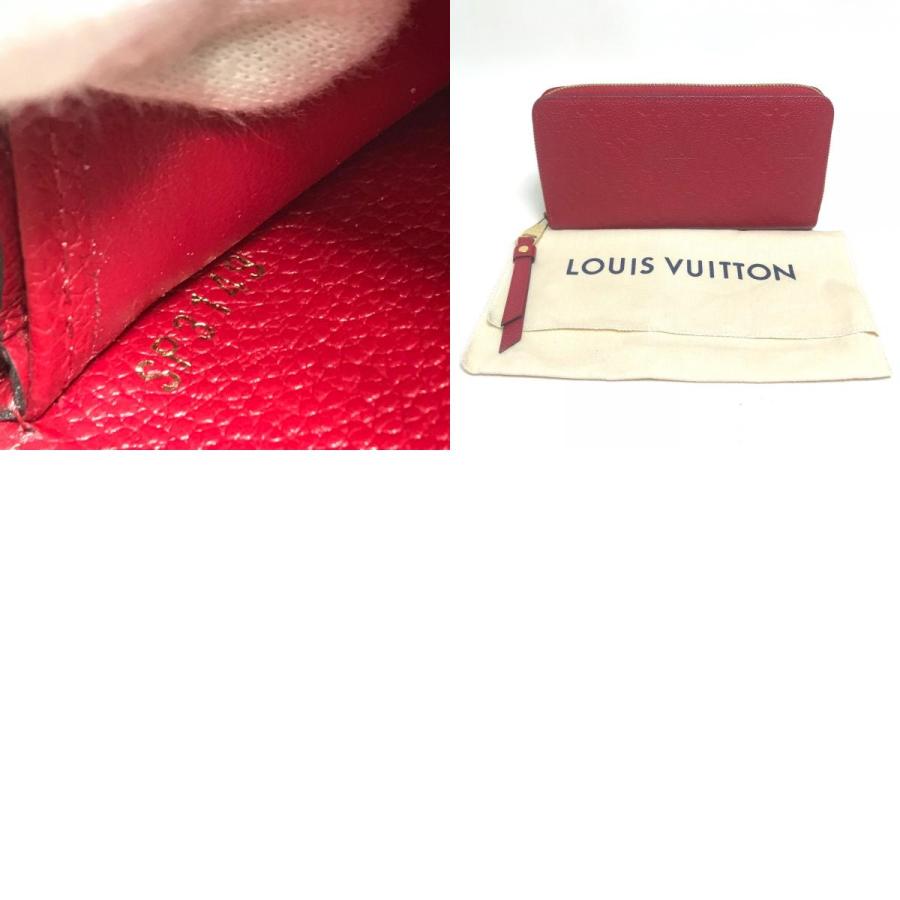 LOUIS VUITTON ルイヴィトン M68571 ジッピーウォレット 長財布 モノグラムアンプラント チェリーベリー | LOUIS VUITTON | 09